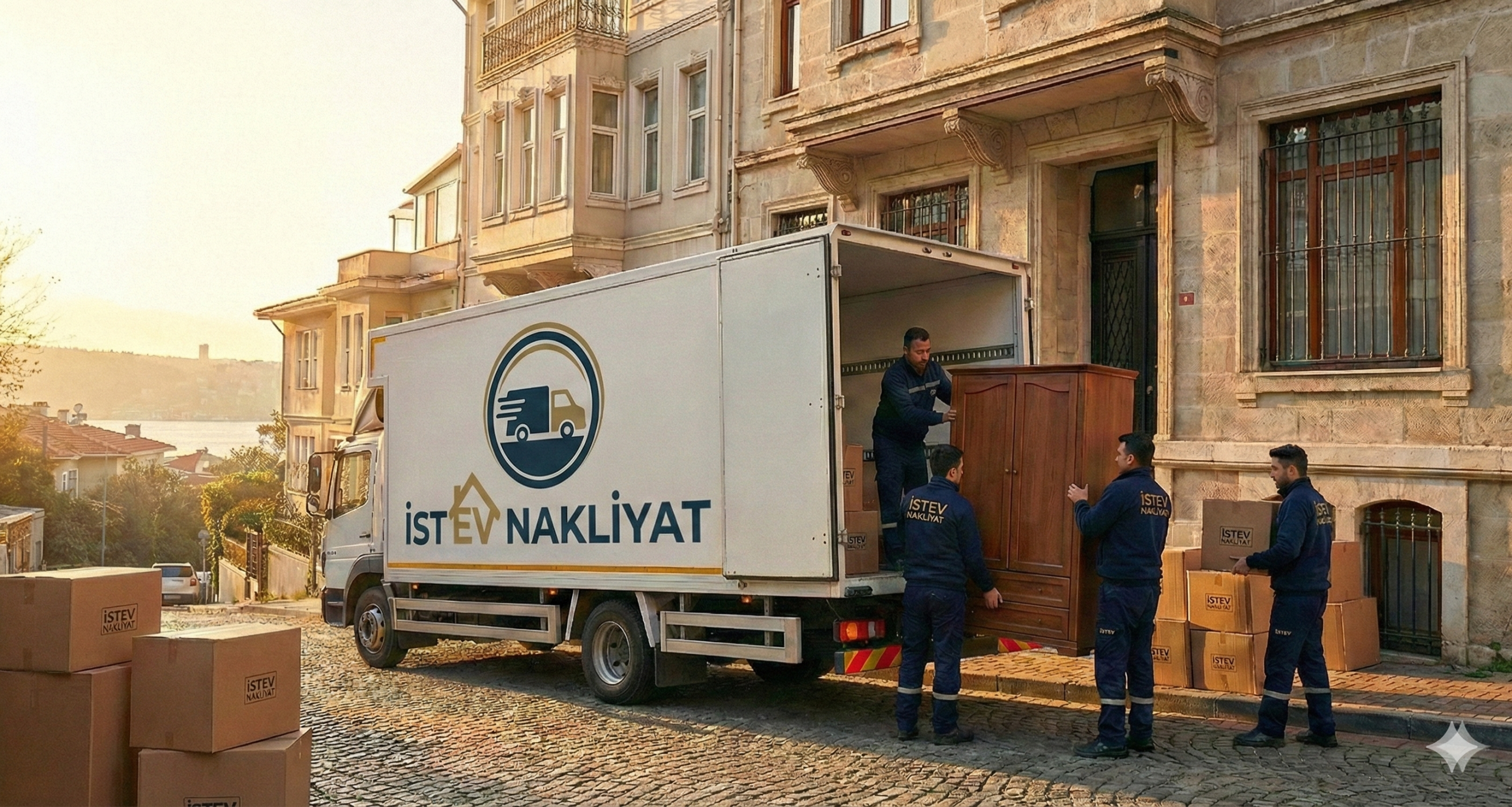 İstev Nakliyat Sosyal Medya Kapak Fotoğrafı İstanbul Evden Eve Nakliyat Hizmetleri